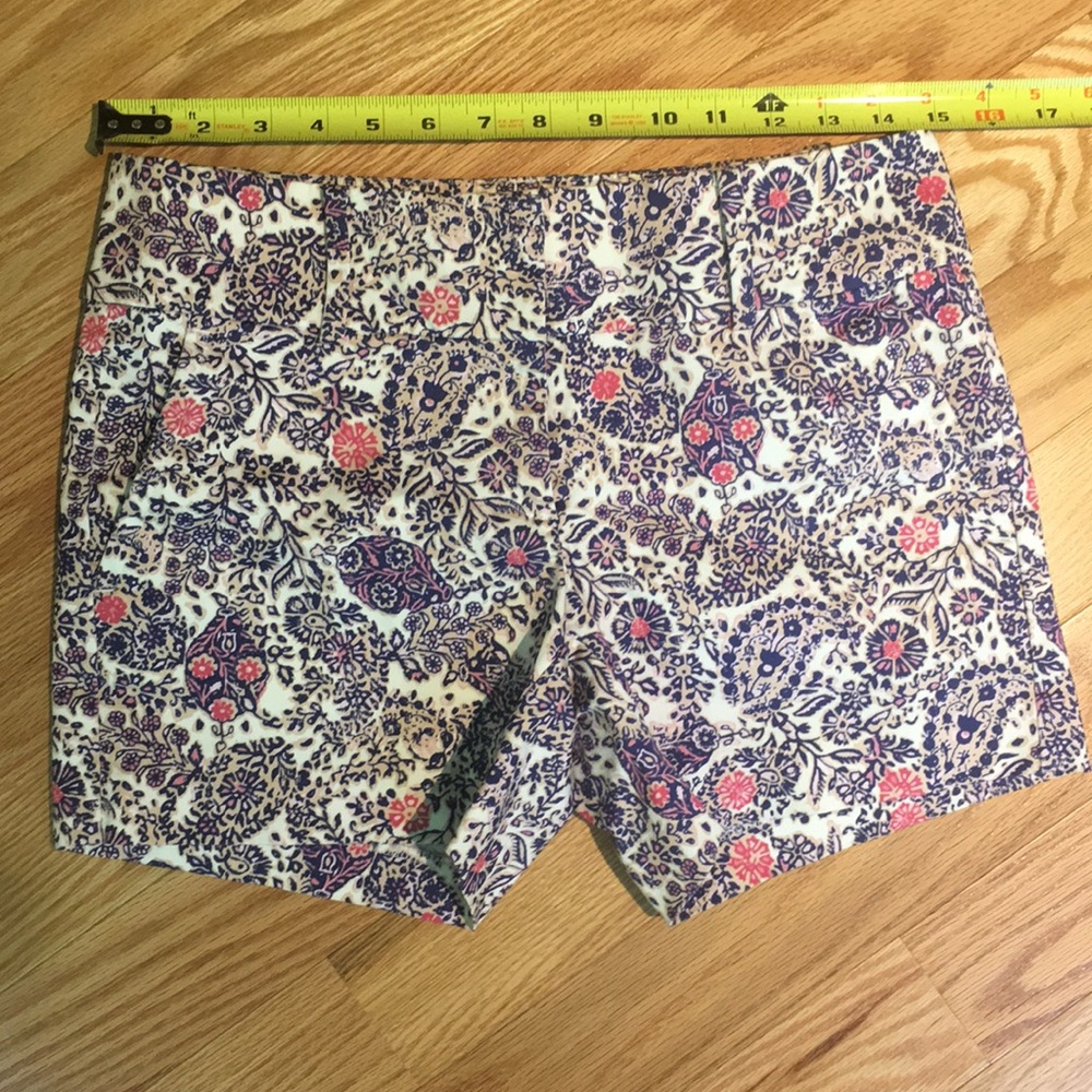 Ann Taylor Paisley Shorts
